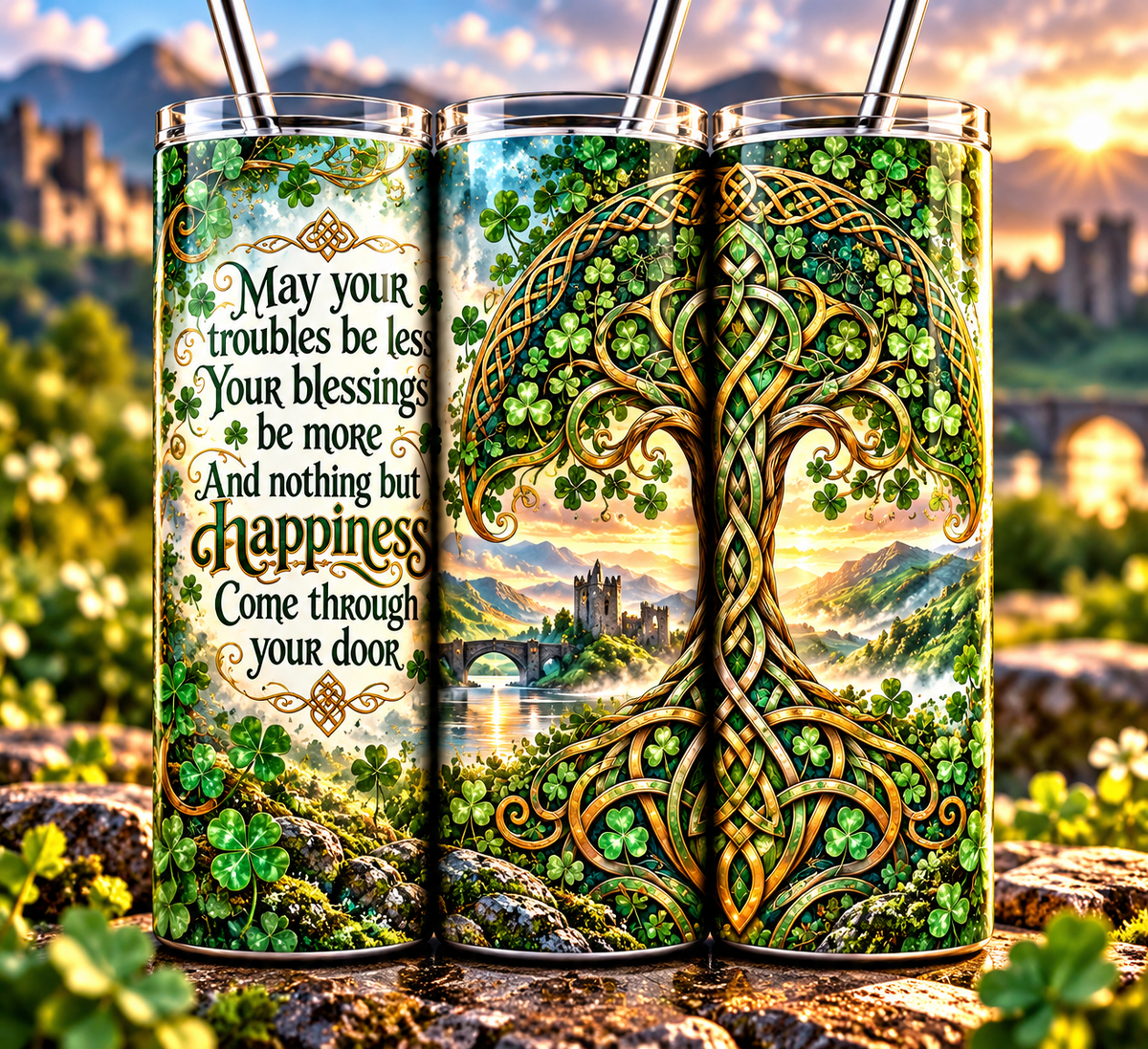 Irish Blessing Tumbler