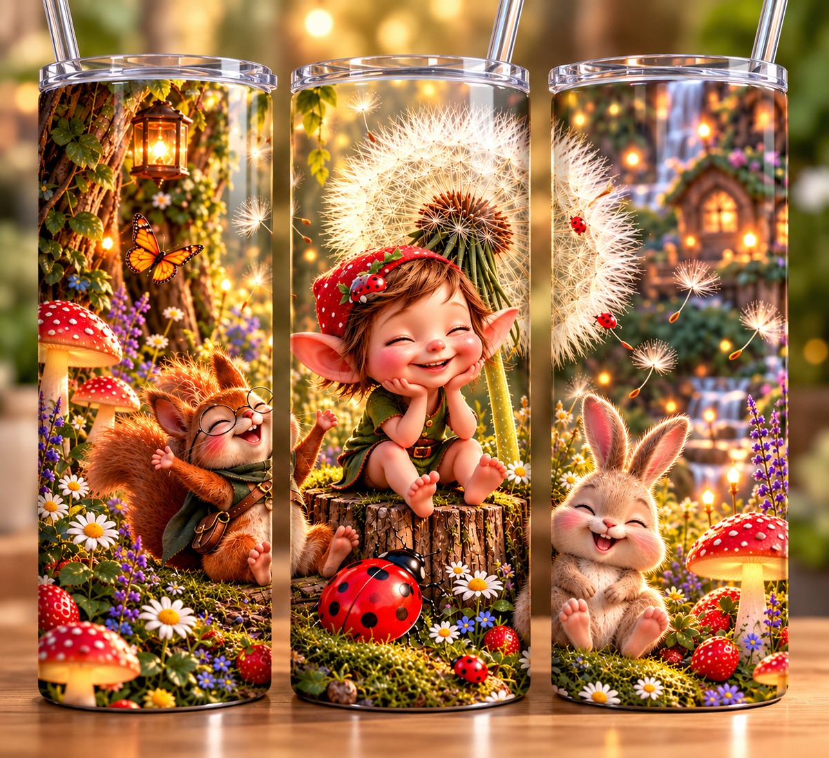 Happy Happy Joy Joy 20 oz. Tumbler