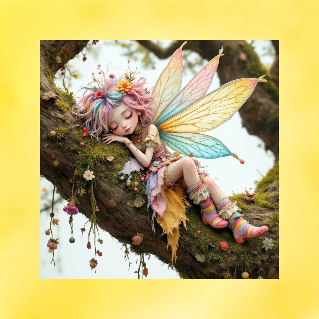 Dreaming Fairy Waterproof Sticker