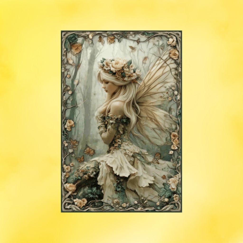 Enchanted Forest Fairy Waterproof Sticker