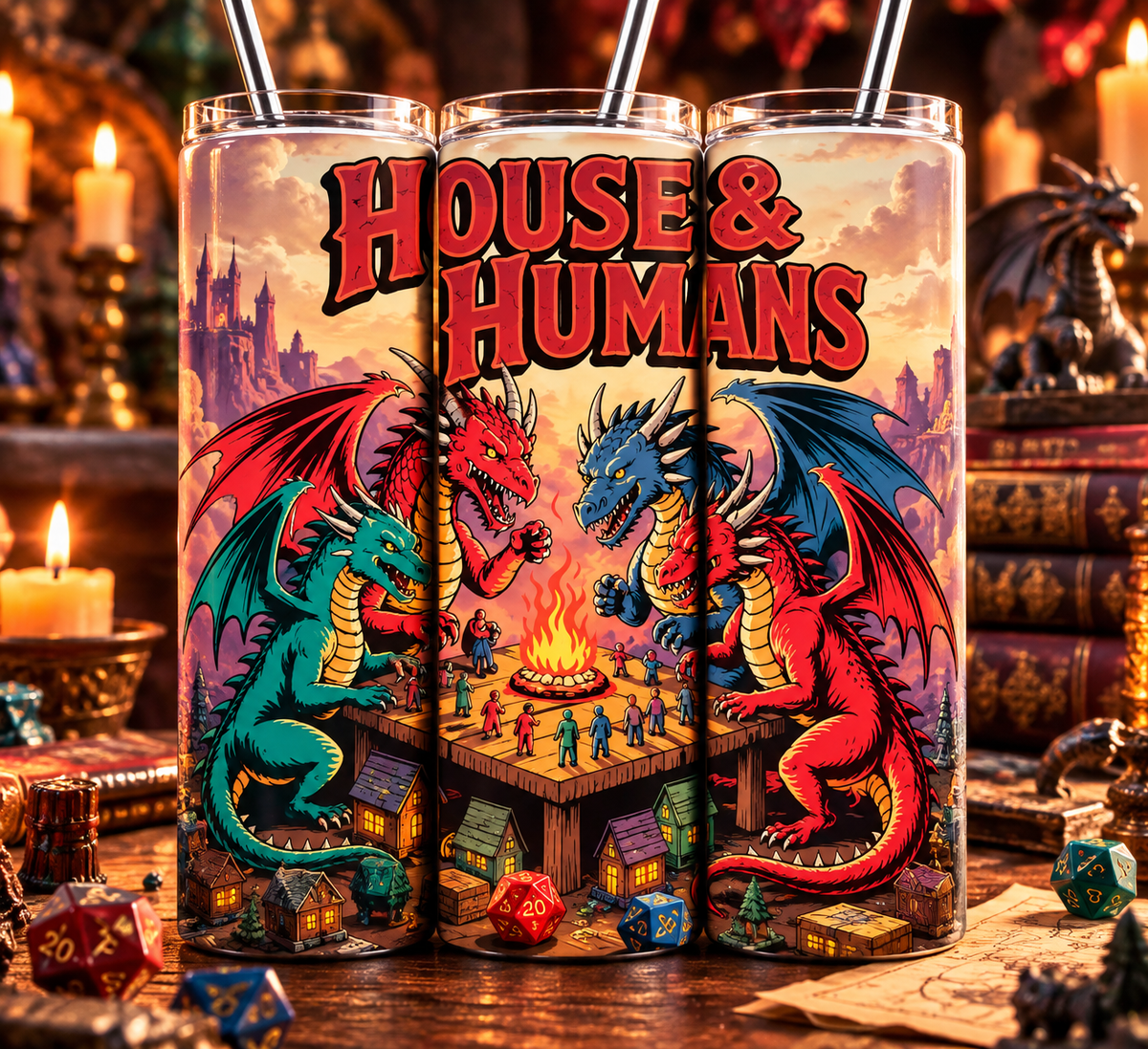 Houses & Humans D&D Tumbler