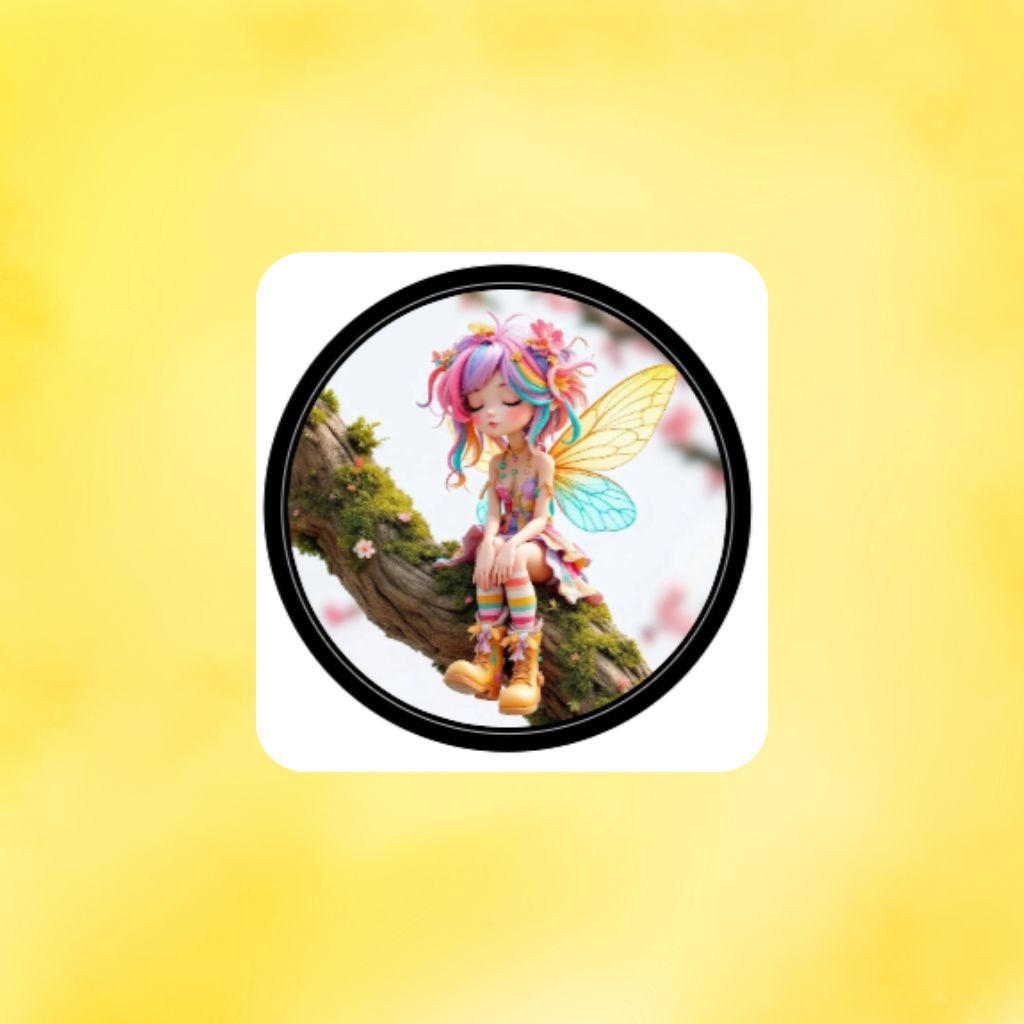 Rainbow Fairy Sticker