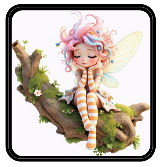 Dreaming Fairy Sticker