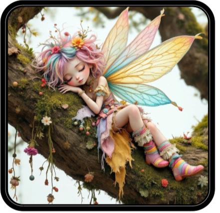Dreaming Fairy Waterproof Sticker