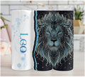 Leo Zodiac Skinny Tumbler