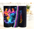 Aquarius Zodiac Tumbler