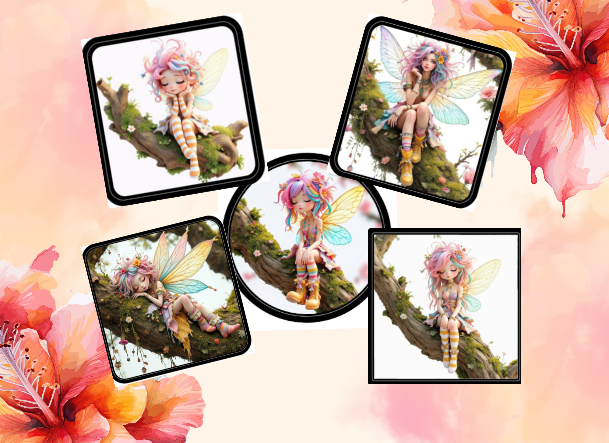 Fairy Sticker Bundle – All 5