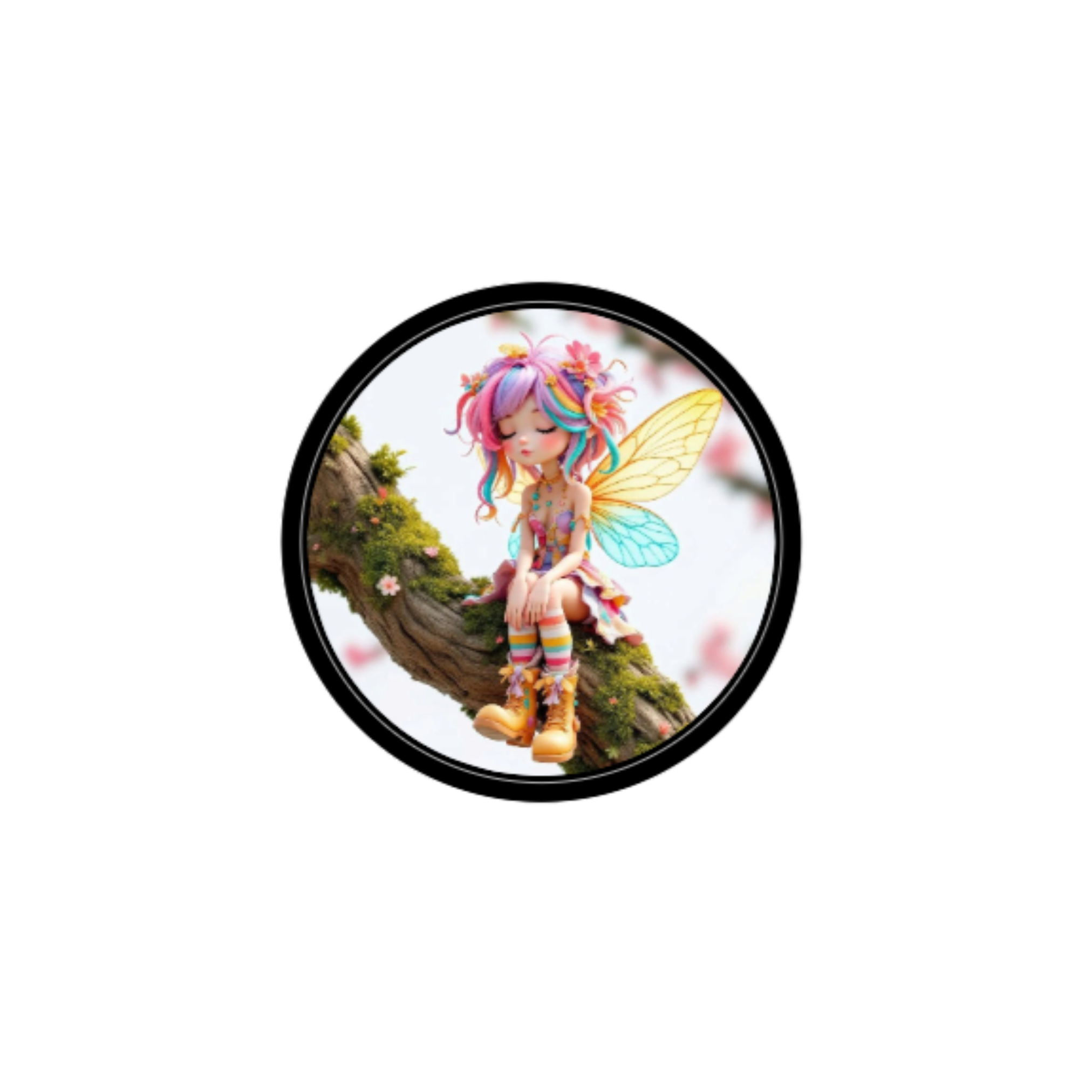Rainbow Fairy Sticker