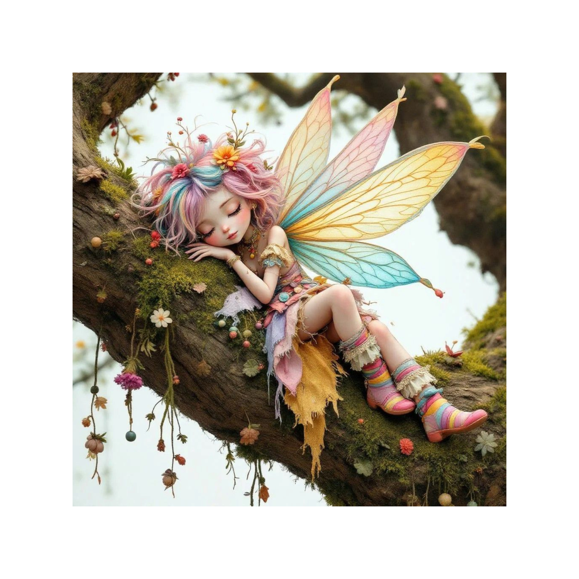 Dreaming Fairy Waterproof Sticker