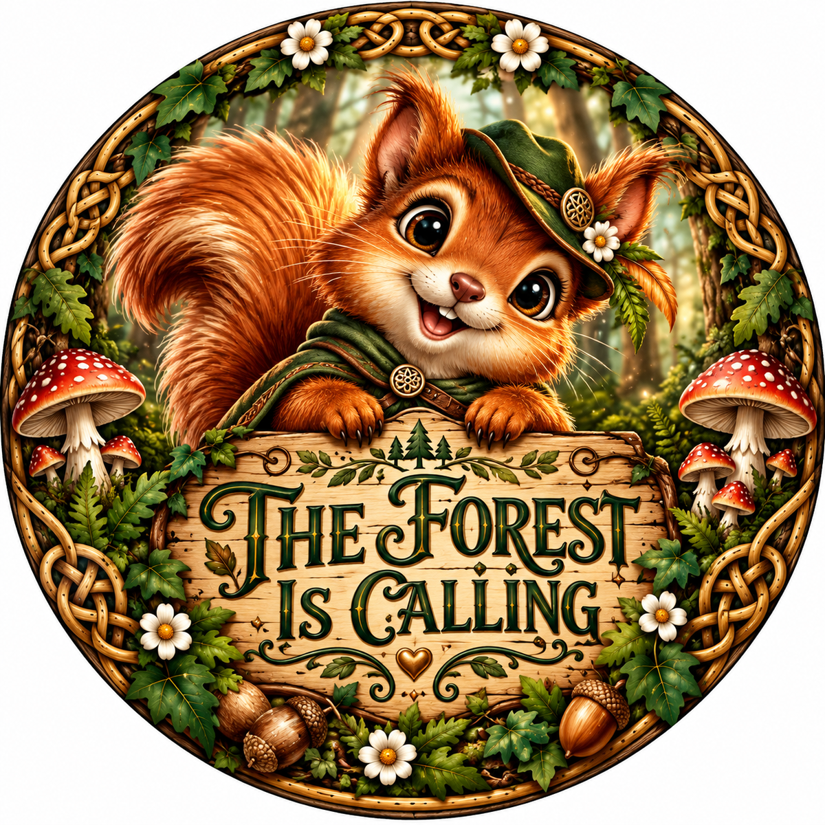 The Forrest is Calling  Car Coasters 🌿🍄