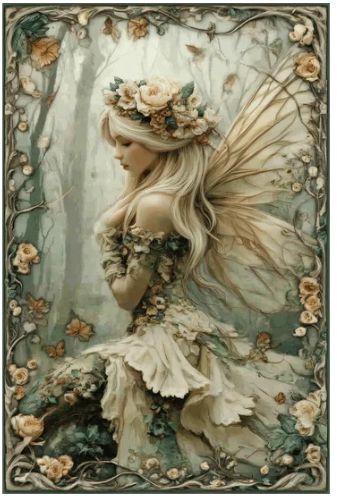 Enchanted Forest Fairy Waterproof Sticker